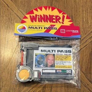 Brand New! Multi Pass - Leeloo Dallas Loot Crate Exclusive